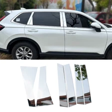 Door Window Pillar Posts Cover Trim 6pcs For Honda CRV CR-V 2023-2025