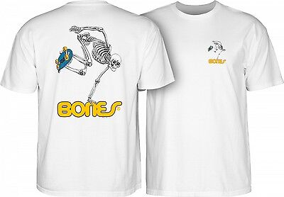 POWELL PERALTA Skateboard Skeleton Tee Shirt - BONES BRIGADE POWELL PERALTA Skateboard Skeleton Tee Shirt - BONES BRIGADE
