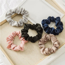 Solid Color Elastic Hair Bands Rubber Hair Ties Ponytail Holder Hair Accessoires