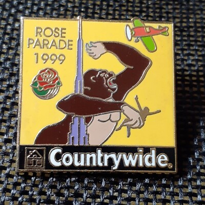 Rose Parade Pin Countrywide Float 1999 Tournament of Roses Collectible