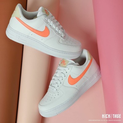 nike air force 1 07 white atomic pink fossil white