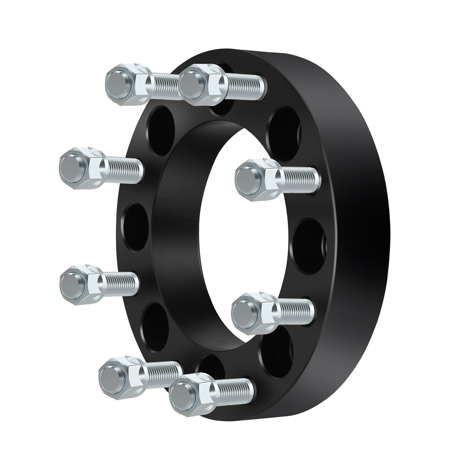 4Pcs 1.5" Wheel Adapters 8x6.5 to 8x180 14x1.5 For Silverado Sierra