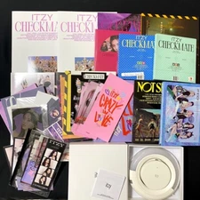 ITZY Album set with Light stick crazy love checkmate Guess Who not shy IT'Z ICY