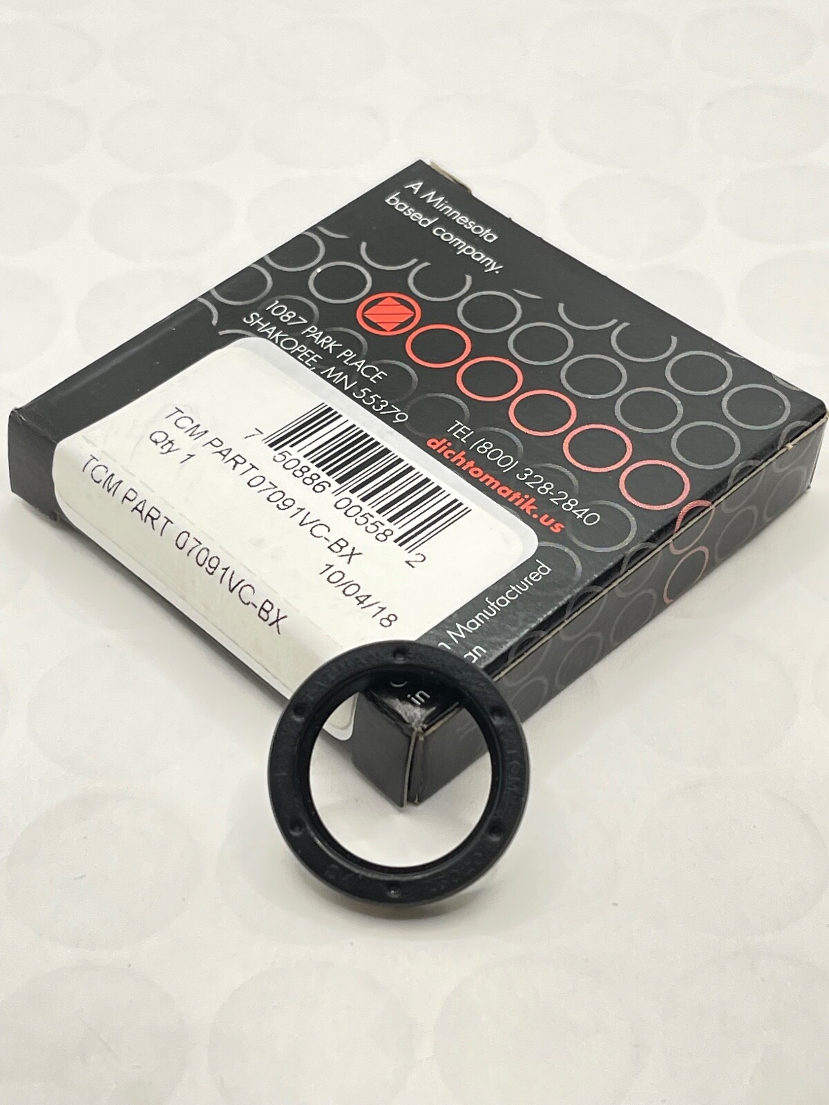 TCM 07091VCBX DICHTOMATIK Rotary Shaft Seal BOXED By Liberty Seals eBay