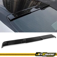 Fit 18-26 Toyota Camry XV70 V2 Style Rear Window Roof Spoiler Wing Matte Black