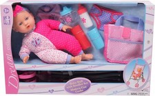 Medium Baby Doll Playset With Stroller Accessories For Kids 3 Years And Up