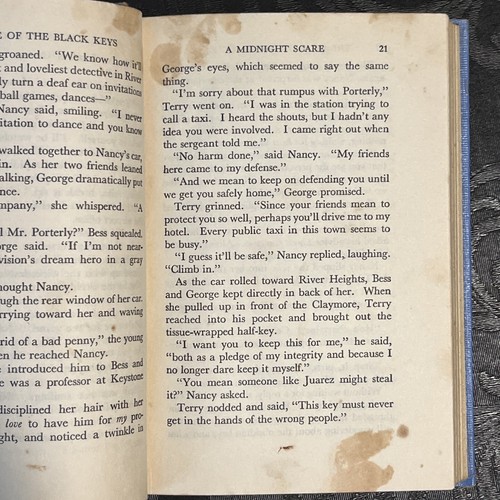 Nancy Drew 1951 The Clue of The Black Keys Grosset & Dunlap - Picture 11 of 17