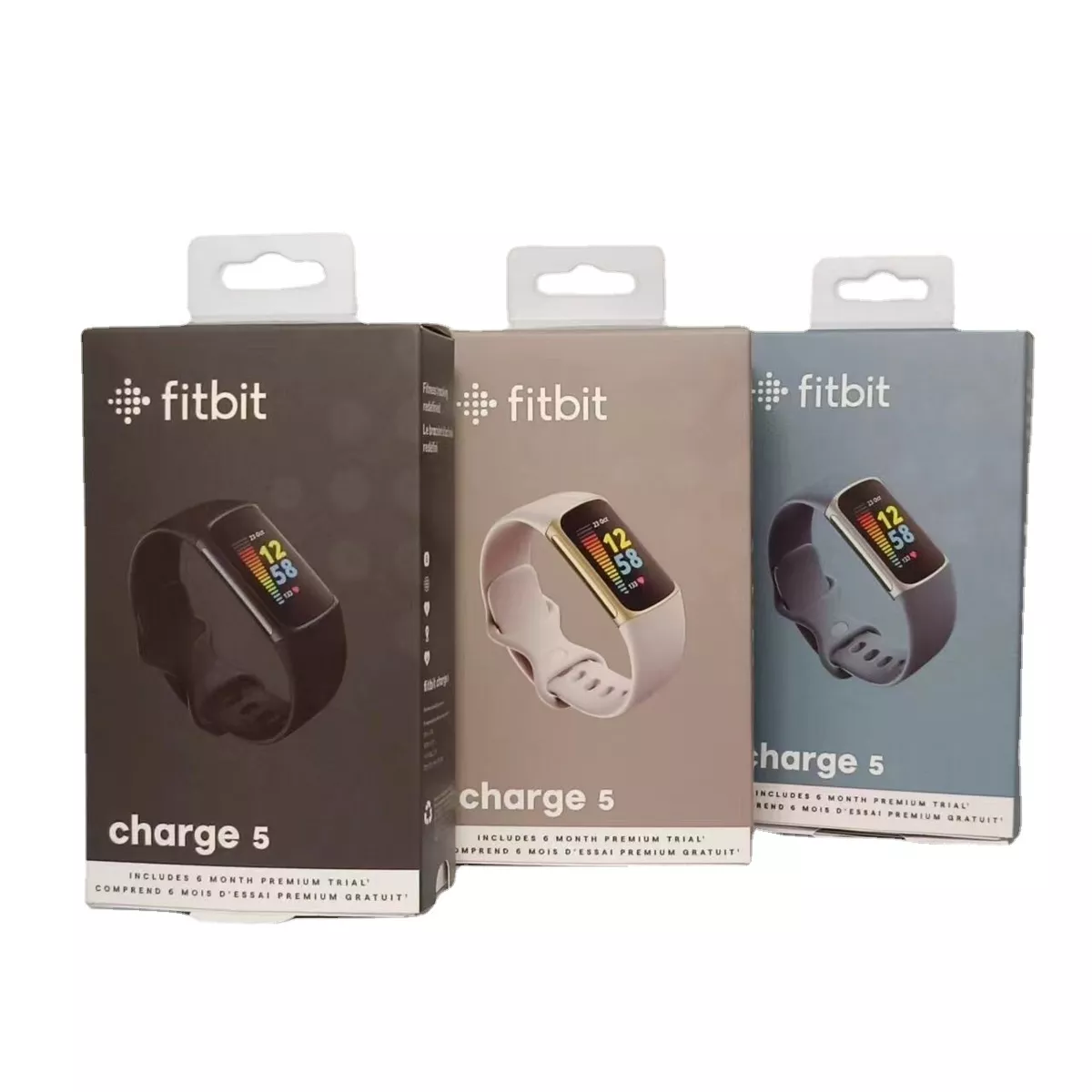 Fitbit Charge 5 Fitness Activity Tracker - Black GPS ECG FB421 | eBay