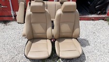 09 Bmw 128i Coupe Tan Leather Front Rear Seats 1 Series 135i