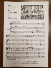  LOT OF 15 AN UPPER ROOM - A.Sherman - Art Masters - UNISON - Choral Octavo