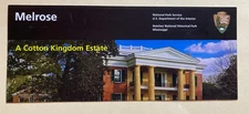 MELROSE A COTTON KINGDOM ESTATE NATCHEZ NATIONAL PARK BROCHURE MISSISSIPPI