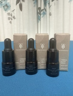 True Botanicals Renew Chebula Active Serum .16 fl oz 5ml (mini) - New In Box X3