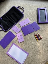 Fashion Plates - Purple Folio Deluxe - Design Kit - Ages 6 Kahootz 2022EUC
