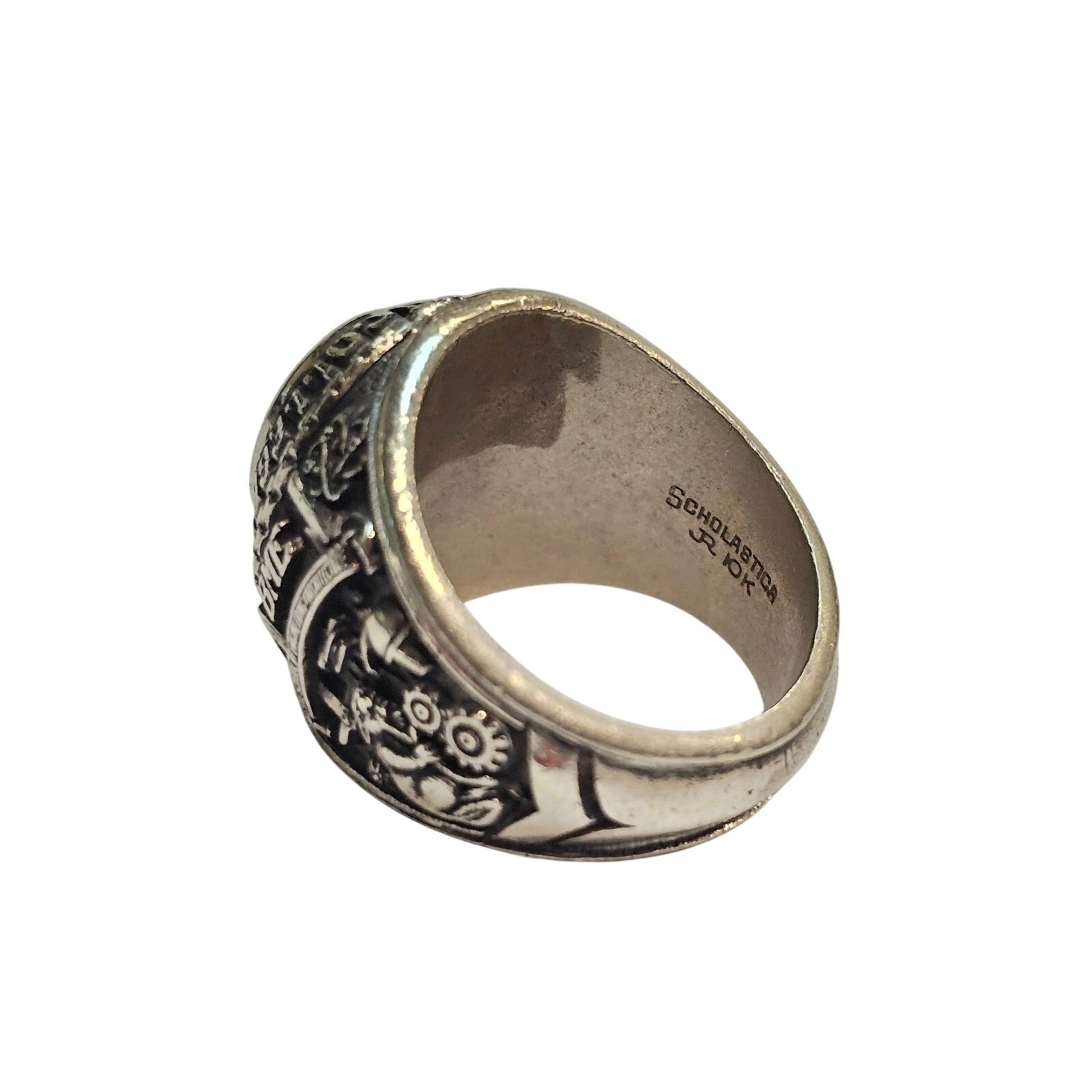Vintage 1970 City College of New York CCNY Scholastica Class 10K Ring ...