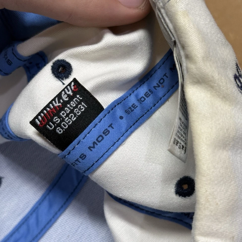 De Colección Legalmente Rubia 2 NIKE Película Promo Cast & Crew Sombrero RARO Azul Y2K 2003 Foto 4 de 4