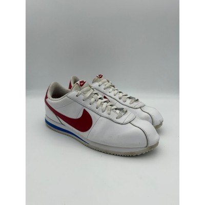 Nike Cortez Basic Forrest Gump White Red Leather Sneakers 882254-164 Mens 14