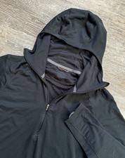 Patagonia Capilene Thermal Weight 1/4 Zip Hoodie Zip-neck Women  s Large Waffle