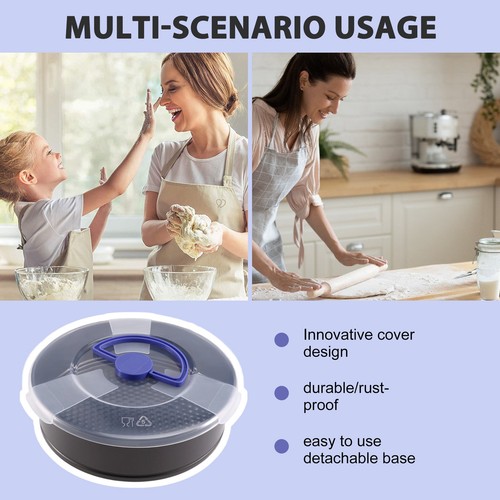 Springform, Runde Springform, Antihaft-Kuchenform, Springform mit Deckel un3317 - Bild 2 von 7