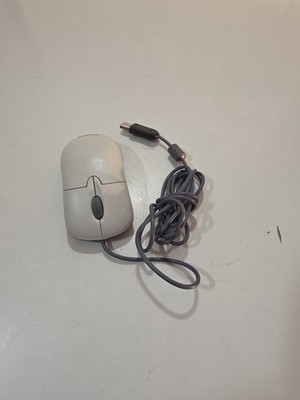 Microsoft Basic Optical Mouse Scroll Wheel PS/2 PC MAC USB Wired Mouse