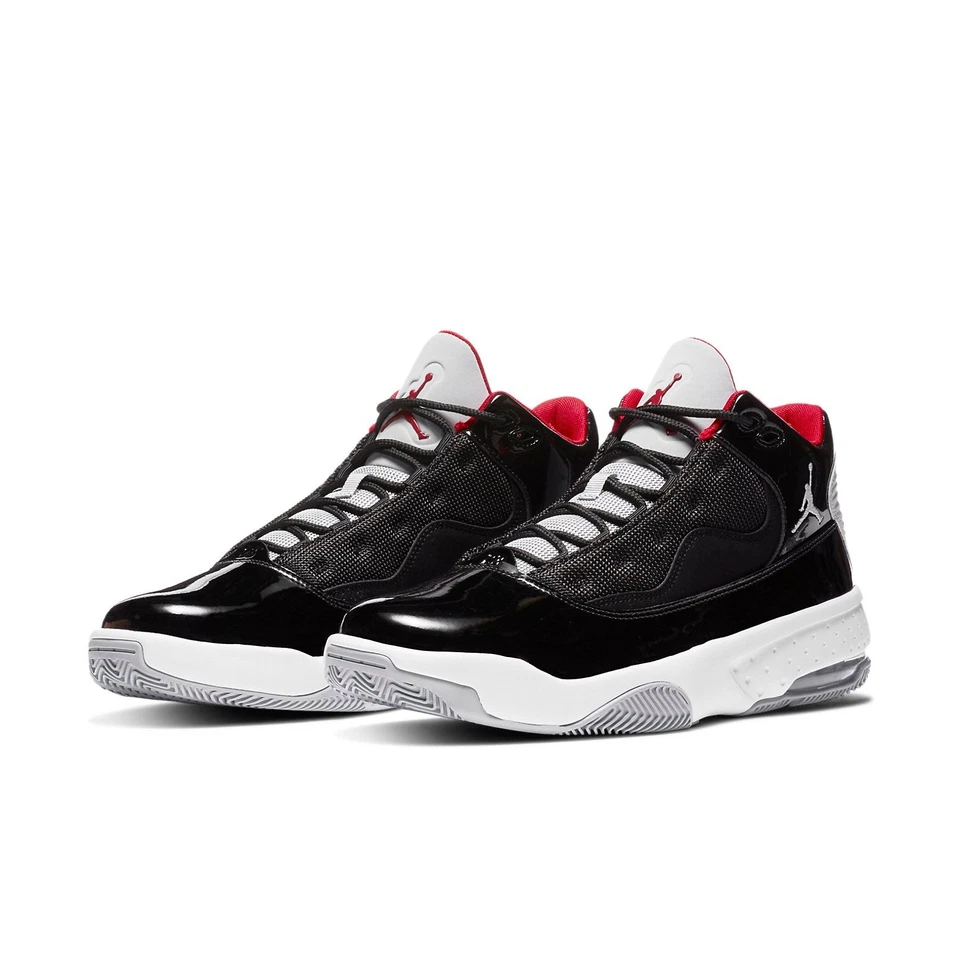 Zapatillas de baloncesto Jordan Max Aura 2 para hombre negras blancas NUEVAS CK6636 006 Foto 3 de 4