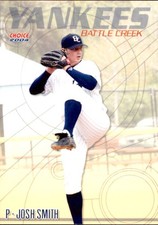 2004 Battle Creek Yankees #25 Josh Smith McGregor Texas TX Baseball Card