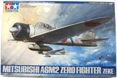 Tamiya 1/48 Zero-Type Carrier-On-Fighter21 A6M2 Zero-Fighter