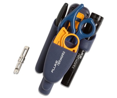 Fluke Networks Pro-Tool Kit IS60 with D914S Impact Tool, D-Snips, Cable Stripper