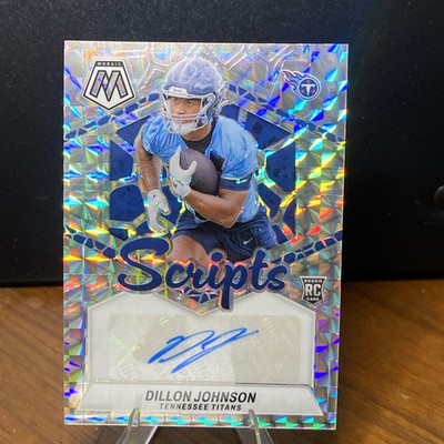 2024 Panini Mosaic - Rookie Scripts Dillon Johnson #RS-DJN (AU, RC)