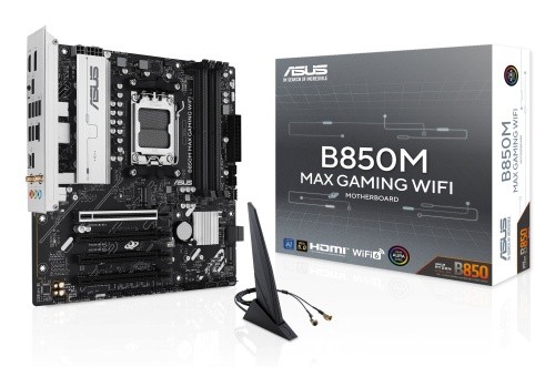 Asus B850m Max Gaming Wifi Micro-Atx Mainboard - Sockel Am5 90Mb1ll0-M0eay0 - Image 2