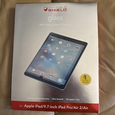 ZAGG Invisible Shield Glass Screen Protector 9.7 inch iPad Pro-Air 2, Air Apple