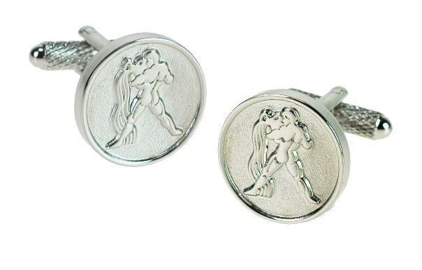 Aquarius Sign of the Zodiac Cufflinks