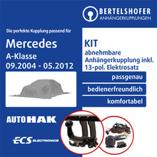 Für MERCEDES A-Klasse Typ W169 09.2004-05.2012 AHK abn +13pol spez. E-Satz TOP Für MERCEDES A-Klasse Typ W169 09.2004-05.2012 AHK abn +13pol spez. E-Satz TOP