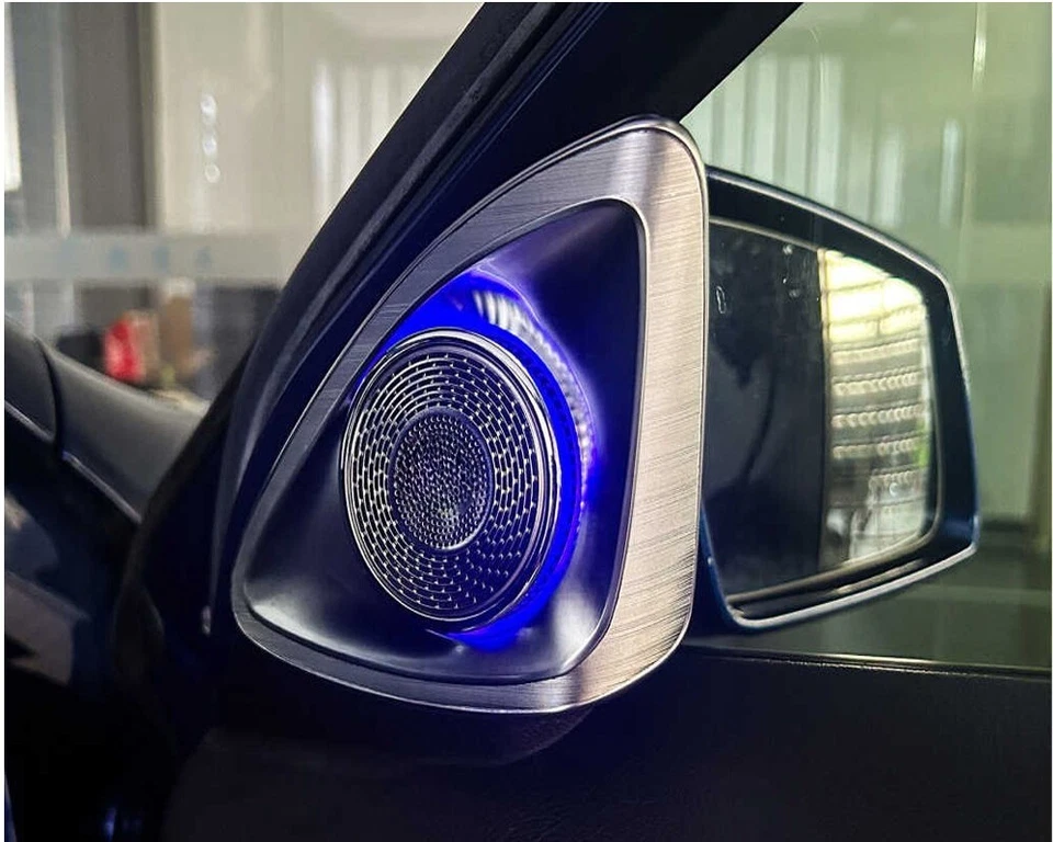 Altavoz de coche para Mercedes Benz GLA W156 2013-19 luz ambiental tweeter accesorios Foto 3 de 4