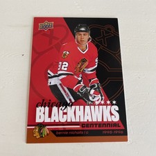 2025-26 CHICAGO BLACKHAWKS CENTENNIAL BERNIE NICHOLLS BRONZE PARALLEL #33