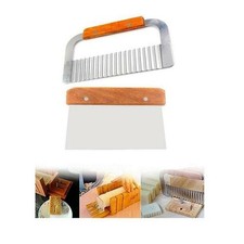 2 Pack Soap Mold Making Adjustable Loaf Soap Cutter Loaf Maker Cutter Wavy