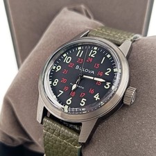 Наручные часы Bulova Military Hack 98A255