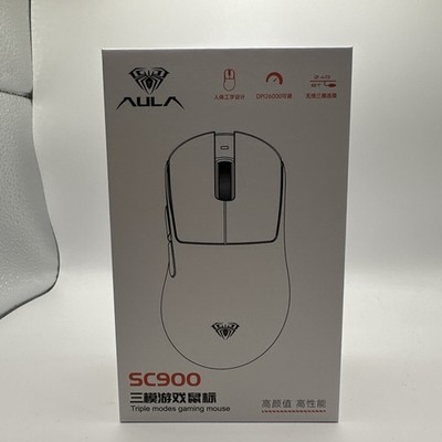 AULA SC900 Pro Wireless Gaming Mouse 26000 DPI Lightweight Black