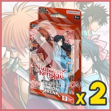 UNION ARENA TCG: Rurouni Kenshin Starter Deck x2 Bundle English Ver.