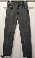 Vintage Wrangler Jeans ( 30x34 ) Black Men's Regular Fit USA Made 28 X 32