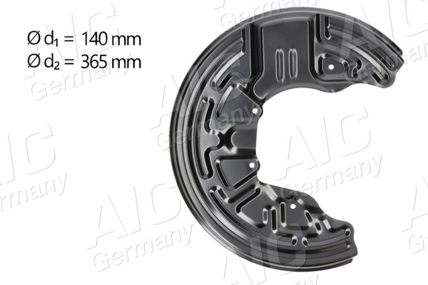 Spritzblech Bremsscheibe AIC 56316 Stahlblech FüR Audi A4 B7 Avant 8ED 8EC B6-image