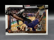 OG Anunoby 2x Card Lot: New York Knicks