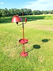 Vintage Toleware Floor Lamp