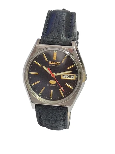 Vintage Seiko Automatic Date Day Dial Wrist Watch  SR256