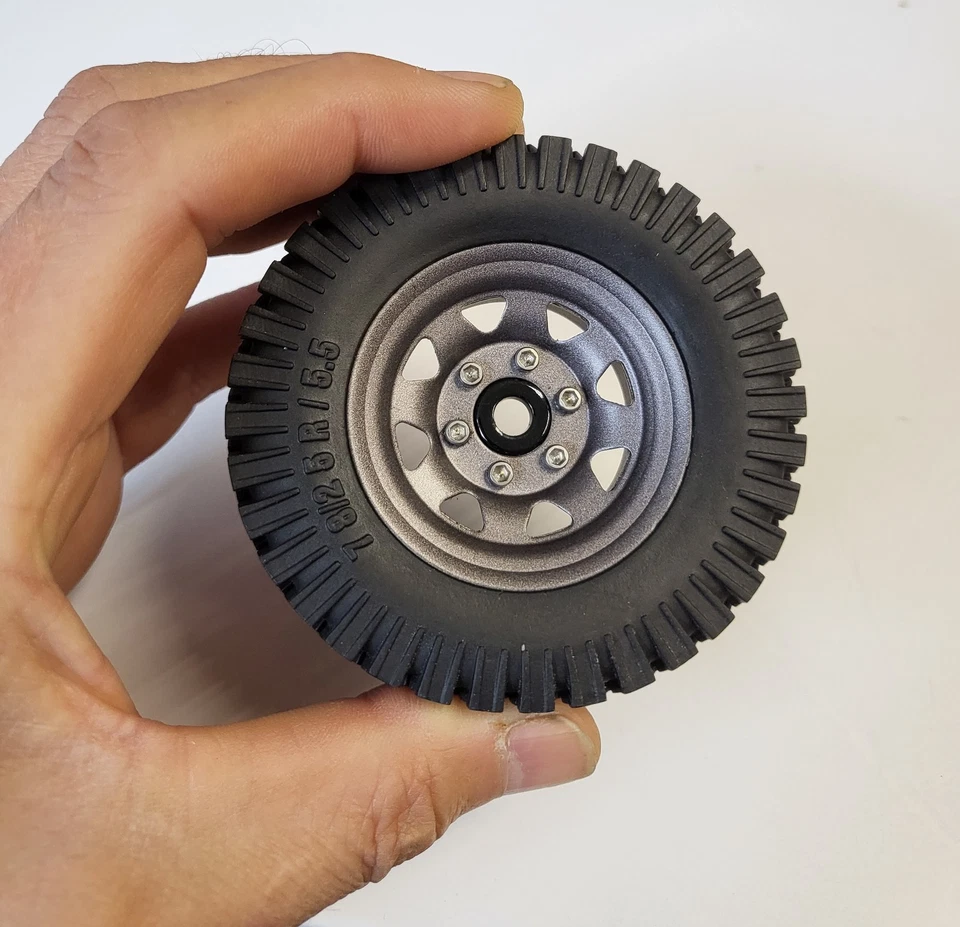 BEADLOCK ALUMINIUM CRAWLER OFFROAD RÄDER (4 STÜCK) FÜR TAMIYA CC-01 & CC-02 - Bild 3 von 4