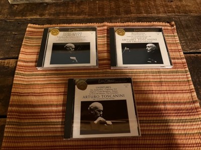 Arturo Toscanini RCA Gold Seal CD Lot Horowitz NBC Symphony 3 Disc Bundle