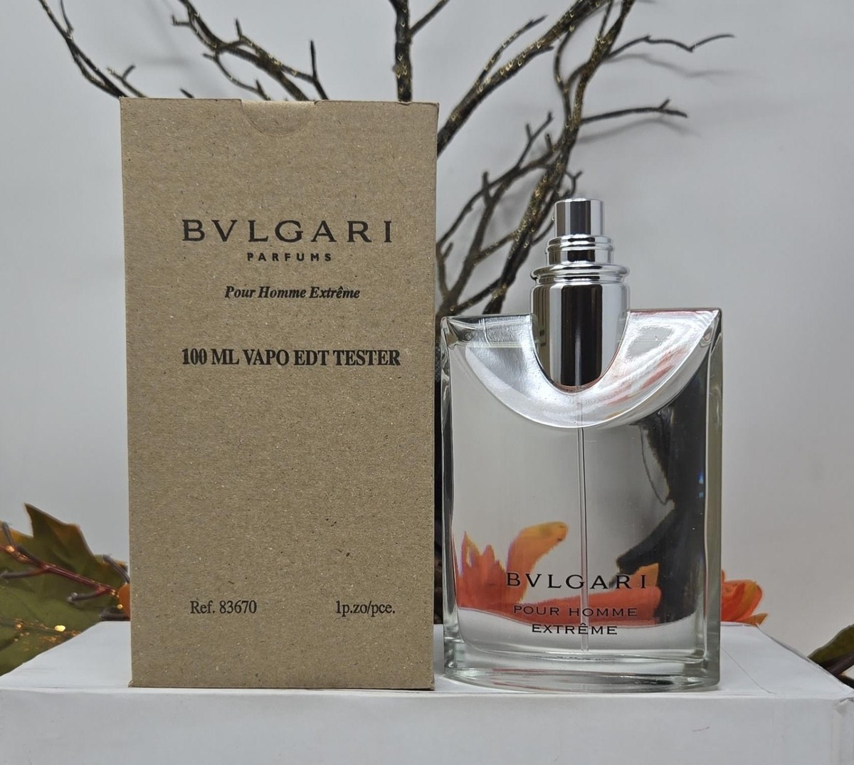 Bvlgari Pour Homme Extreme 3.4oz Eau de Toilette Woody Aromatic