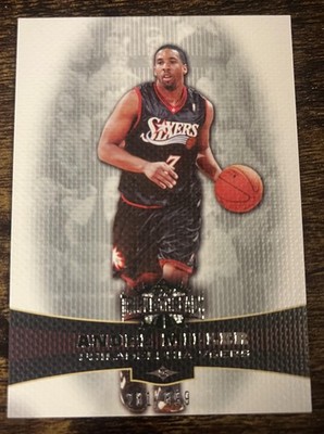 2006-07 Topps Triple Threads #36 Andre Miller SP #d /899! 76ERS