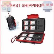 Kiorafoto Professional IPX5 Water-Resistant Anti-Shock Holder Storage SD SDHC SD