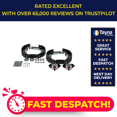 Brake Shoes Set fits CITROEN XSARA N0, N1 1.9D 00 to 05 WJY(DW8B) Bosch 42419H