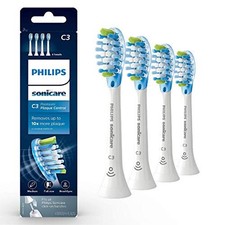 4PCS C3 Premium Plaque Control Brush Heads C3-White-HX9044/17